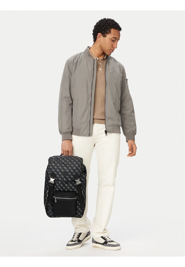 Guess Plecak HMBEN PP6311 Czarny. Kolor: czarny. Materiał: materiał