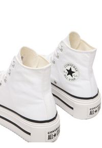 Converse Trampki Chuck Taylor All Star Lift Double Stack A12976C Biały. Kolor: biały. Materiał: materiał #7