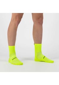 ROGELLI - Skarpetki sportowe coolmax Rogelli ESSENTIAL 2 pary. Kolor: żółty. Sport: kolarstwo