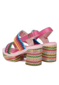 Laura Vita Sandały Noao 03 Różowy. Kolor: różowy. Materiał: materiał #2