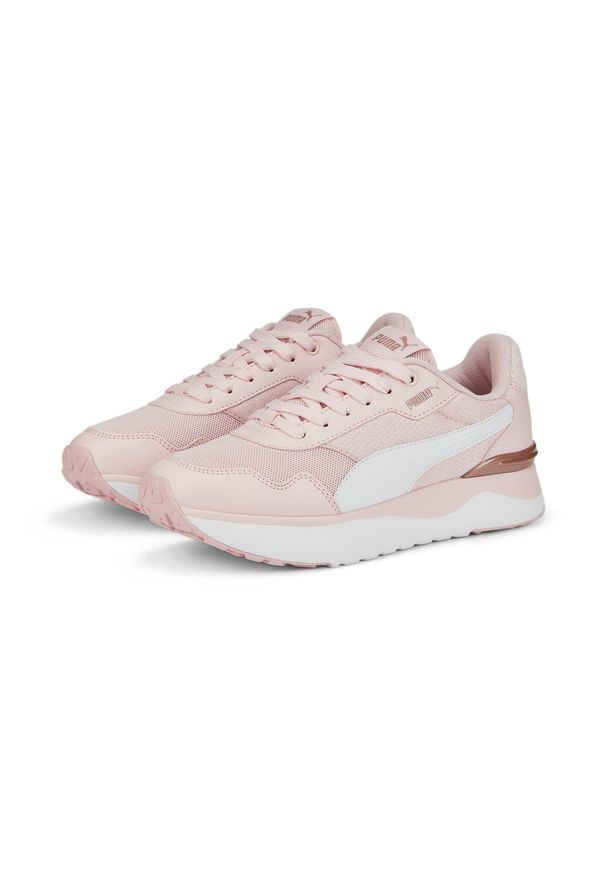 Buty do chodzenia dla dzieci Puma R78 Voyage Soft. Kolor: różowy. Materiał: guma, materiał, tkanina, syntetyk. Sport: turystyka piesza