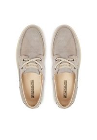 Napapijri Półbuty NP0A8BNX Beżowy. Kolor: beżowy. Materiał: skóra, zamsz #4