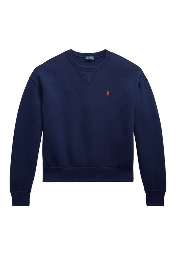 Polo Ralph Lauren Bluza 211978306504 Granatowy Regular Fit. Typ kołnierza: polo. Kolor: niebieski. Materiał: bawełna