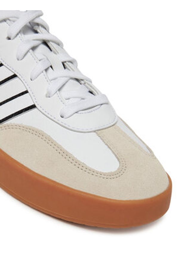 Adidas - adidas Sneakersy Barreda JH7106 Biały. Kolor: biały. Materiał: skóra