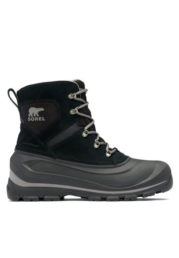 sorel - Sorel Śniegowce Buxton™ Lace Wp 2084901010 Czarny. Kolor: czarny. Materiał: zamsz, skóra