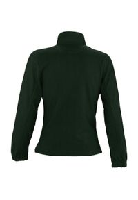 SOL'S - Damski Polar North Bluza Polarowa Na Zamek. Kolor: czerwony, zielony, wielokolorowy. Materiał: polar. Sezon: zima. Styl: sportowy