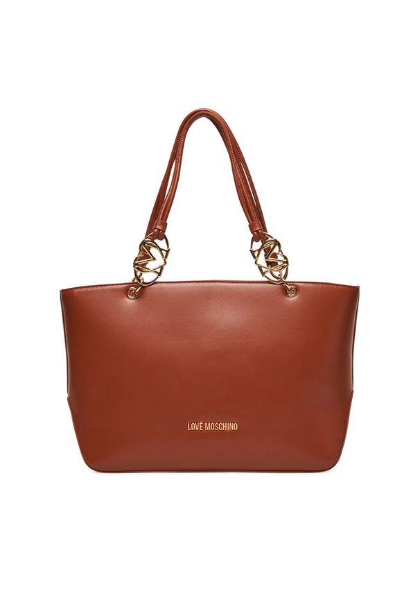 Love Moschino - Torebka LOVE MOSCHINO. Kolor: brązowy