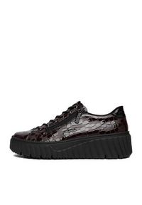 Rieker Sneakersy CEO-N2555-25 Brązowy ciemny. Kolor: brązowy. Materiał: skóra #7