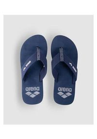 Japonki Arena Sand Thong. Okazja: na spacer, na plażę. Zapięcie: pasek. Kolor: niebieski, szary, wielokolorowy. Materiał: guma, bawełna. Wzór: aplikacja, paski. Sport: turystyka piesza #2