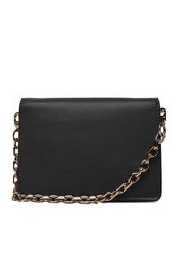TOMMY HILFIGER - Tommy Hilfiger Torebka Th Icon Card Holder W/Chain AW0AW18248 Czarny. Kolor: czarny. Materiał: skórzane #5