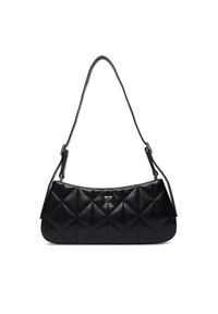 Calvin Klein Torebka Quilted Small Shoulder Bag LV04F3327G Czarny. Kolor: czarny. Materiał: skórzane #1