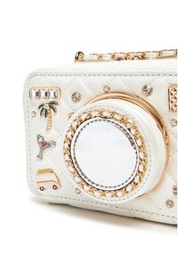 Aldo Torebka Caamy 13989668 Biały. Kolor: biały. Materiał: skórzane
