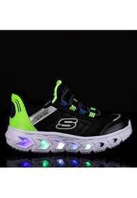 skechers - Skechers Sneakersy Odelux 403843L/BKLM Czarny. Kolor: czarny. Materiał: materiał #4