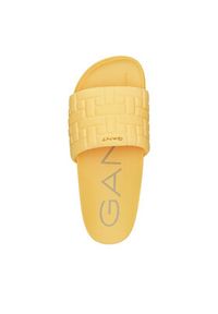 GANT - Gant Klapki 30507939 Żółty. Kolor: żółty. Materiał: materiał #5