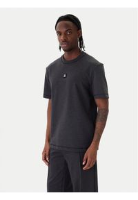 Hugo - HUGO T-Shirt Dilanso 50553173 Szary Relaxed Fit. Kolor: szary. Materiał: syntetyk #1