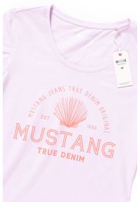 Mustang - MUSTANG T SHIRT DAMSKI Alexia C Print 1009393 8076. Wzór: nadruk #3