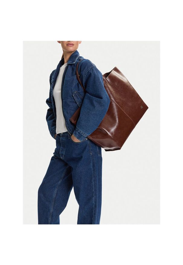 G-Star RAW - Torebka G-Star Raw. Kolor: brązowy