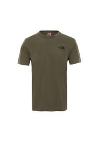 Koszulka The North Face M Simple Dome Tee męska. Kolor: czarny, wielokolorowy, zielony. Sport: turystyka piesza #1