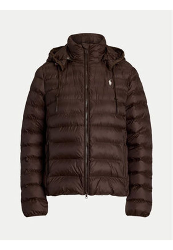 Polo Ralph Lauren Kurtka zimowa 211958932 Brązowy Regular Fit. Typ kołnierza: polo. Kolor: brązowy. Materiał: syntetyk. Sezon: zima