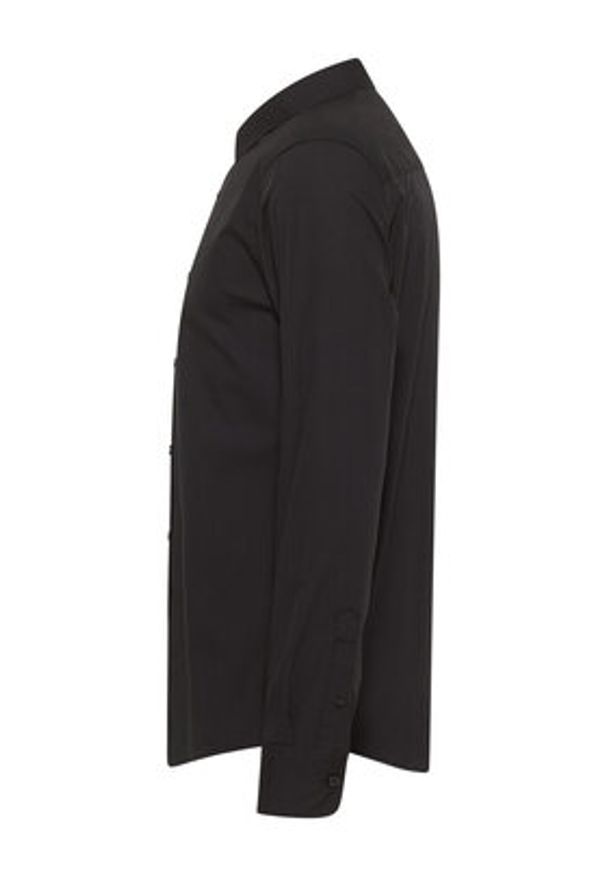 Mustang Koszula Canton 1016238 Czarny Slim Fit. Kolor: czarny. Materiał: bawełna