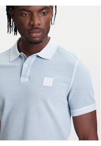 United Colors of Benetton - United Colors Of Benetton Polo 3089U302D Niebieski Regular Fit. Typ kołnierza: polo. Kolor: niebieski. Materiał: bawełna #4
