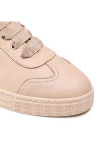 AGL Sneakersy Gemma High D936510PGKT018E348 Beżowy. Kolor: beżowy. Materiał: skóra #7