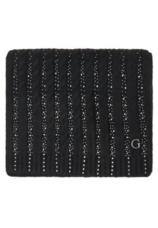 Guess Szalik AW5384 POL03 Czarny. Kolor: czarny. Materiał: akryl
