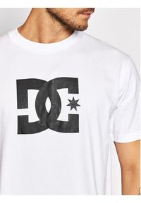 DC T-Shirt Star ADYZT04985 Biały Classic Fit. Kolor: biały. Materiał: bawełna #4
