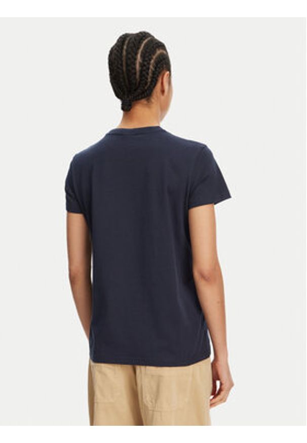 Robe di Kappa T-Shirt Katie 62115RW Granatowy Regular Fit. Kolor: niebieski. Materiał: bawełna