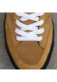 Buty męskie New Balance Numeric UN417CWB – brązowe. Kolor: brązowy. Materiał: materiał, zamsz, syntetyk, dresówka, guma. Szerokość cholewki: normalna. Wzór: nadruk #5