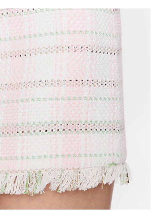 Liu Jo Spódnica mini CA3193 T3374 Różowy Regular Fit. Kolor: różowy. Materiał: bawełna