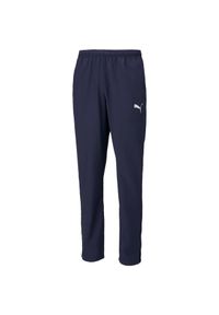 Spodnie męskie Puma teamRISE Sideline Pants. Kolor: niebieski