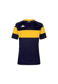 Jersey Kappa Dareto. Kolor: żółty, niebieski, wielokolorowy. Materiał: jersey. Sport: piłka nożna, fitness #1
