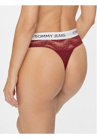 Tommy Jeans Stringi UW0UW04695 Czerwony. Kolor: czerwony. Materiał: syntetyk #2
