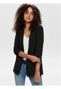 only - ONLY Marynarka Elly 15197451 Czarny Regular Fit. Kolor: czarny. Materiał: syntetyk #2