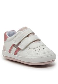 TOMMY HILFIGER - Tommy Hilfiger Sneakersy T0A4-33179-1528X134 Biały. Kolor: biały #4