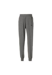 Puma Spodnie Ess Tr 84722003. Kolor: szary. Materiał: dresówka