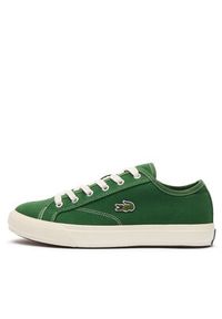 Lacoste Tenisówki Backourt 747CMA0005 Zielony. Kolor: zielony