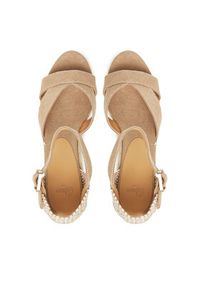 Castañer Espadryle Bruna/9/002 025678 Beżowy. Kolor: beżowy. Materiał: materiał