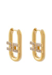 Elisabetta Franchi Kolczyki OR-20A-52E2-V200 Złoty. Materiał: metalowe. Kolor: złoty #3