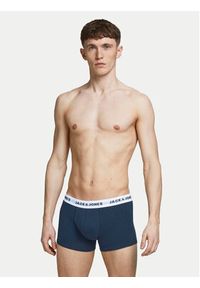 Jack & Jones Komplet bokserek Solid 12189935 Kolorowy. Materiał: bawełna. Wzór: kolorowy #6