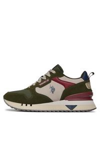 U.S. Polo Assn. Sneakersy BUZZY001A Zielony. Kolor: zielony. Materiał: materiał #4