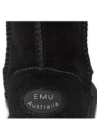 EMU Australia Śniegowce Wallaby Lo Kids K10102 Czarny. Kolor: czarny. Materiał: zamsz, skóra