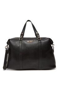 Nine West Torba weekendowa H231181 Czarny. Kolor: czarny. Materiał: materiał, syntetyk