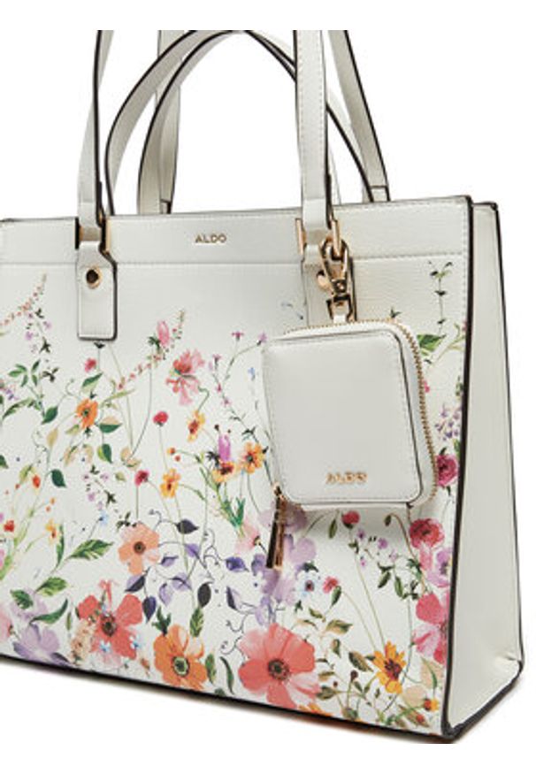 Aldo Torebka Bellona 13824531 Biały. Kolor: biały. Materiał: skórzane