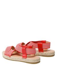 Jenny Fairy Espadryle WSS990-91 Czerwony. Kolor: czerwony. Materiał: materiał