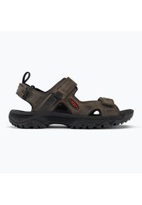 keen - Sandały męskie Keen Targhee III Open Toe Sandal. Nosek buta: otwarty. Kolor: szary. Sezon: lato