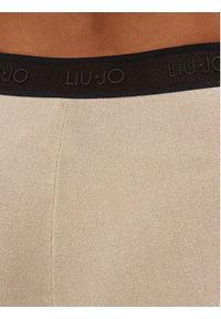 Liu Jo Sport Spodnie materiałowe TA4011 MS014 Beżowy Bootcut Fit. Kolor: beżowy. Materiał: wiskoza. Styl: sportowy #3