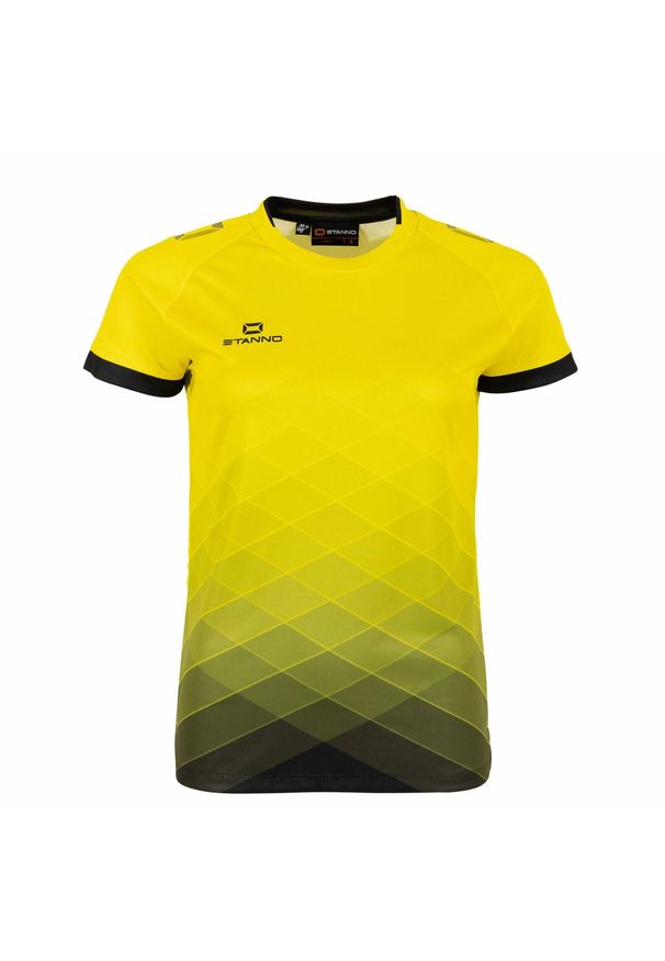 STANNO - Damski jersey Stanno Altius. Kolor: wielokolorowy, żółty, czarny. Materiał: jersey. Sport: fitness