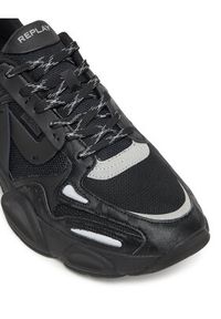 Replay - REPLAY Sneakersy GMS9M .000.C0017T Czarny. Kolor: czarny. Materiał: materiał #4